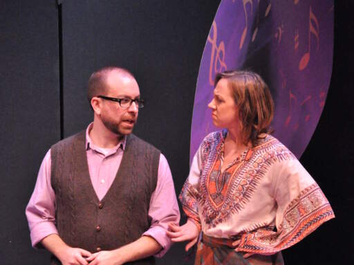 Louis Colaiacovo as Ed and Nancy Sam as Lucy