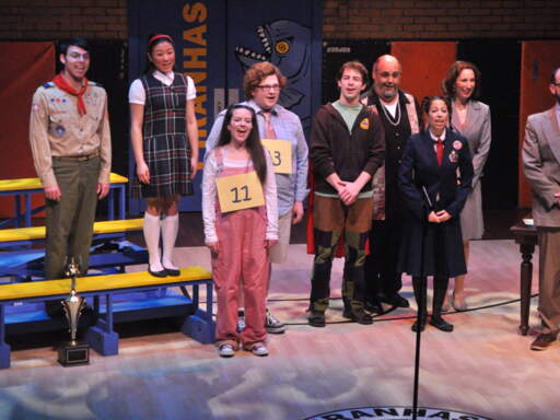 The SPELLING BEE cast