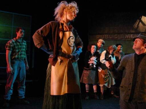  Lisa Ann Ludwig as Ms. Pennywise with Doug Weyand and the Poor in 