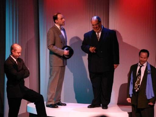 Doug Weyand as Yip, Todd Benzin as Arthur Freed, Norman Sham as Louis B. Mayer &amp; John Fredo as Harold