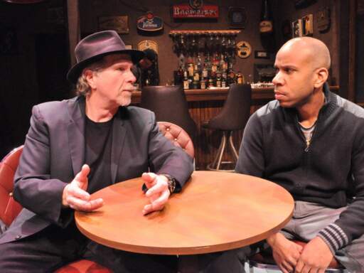 Billy McEwen and George L. Brown as father and son Joe and Robert.