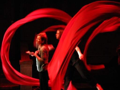 Terrie George and others in &quot;Urge for Going&quot;