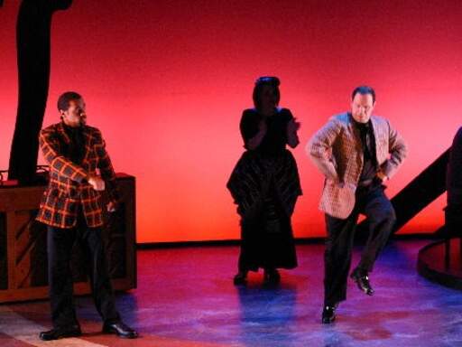 Immanuel Naylor &amp; John Fredo in a dance-off.