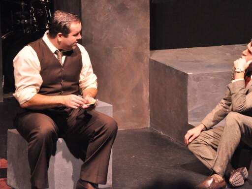 Ernst (Philip Farugia) and Cliff (Steve Copps)