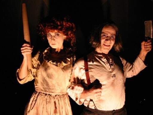  Lisa Ludwig as Mrs. Lovett &amp; John Fredo as Sweeney Todd