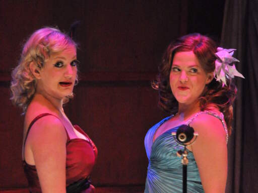 Amy Jakiel as Nancy with Jenn Stafford as Bet