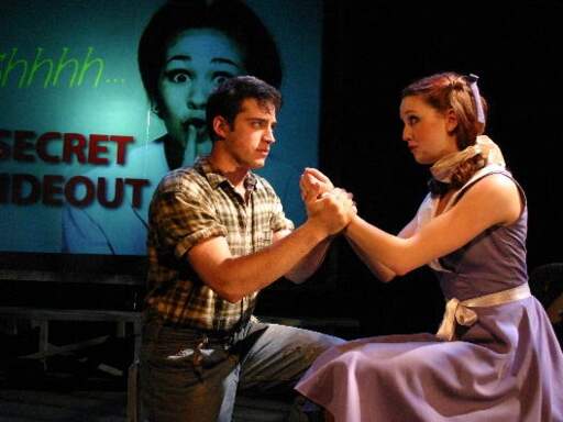 Chris Critelli as Bobby &amp; Bethany Moore as Hope in &quot;Follow Your Heart (reprise)&quot;