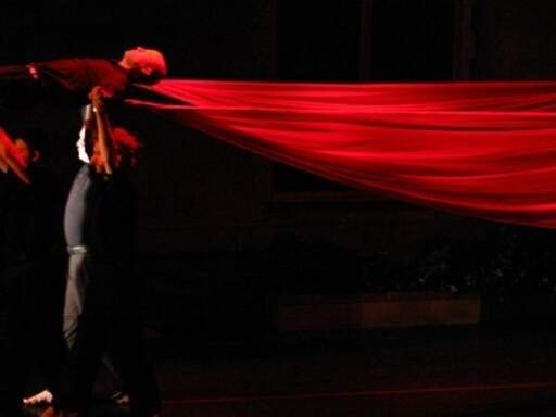 Doug Weyand (being carried) in &quot;Urge for Going&quot;