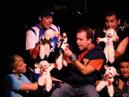Louis Colaiacovo as Abraham leads the Boyz in &quot;Everybody Fits&quot;