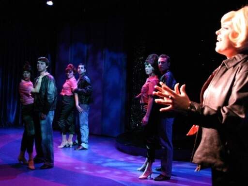 Michele Marie Roberts and the Ensemble in &quot;Leader of the Pack&quot;