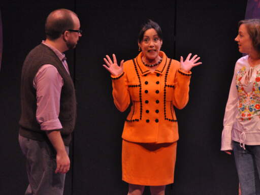 Lou Colaiacovo as Ed, Lisa Vitrano as Felicia and Nancy Sam as Lucy