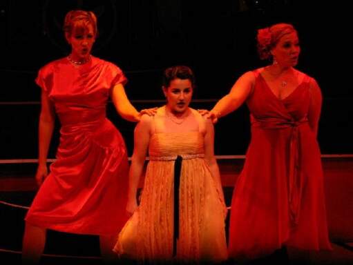 Kelly Jakiel, Arin Lee Dandes &amp; Kathy Weese in &quot;Big Spender&quot;