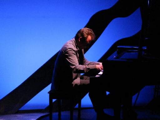  Randall Kramer at the piano.
