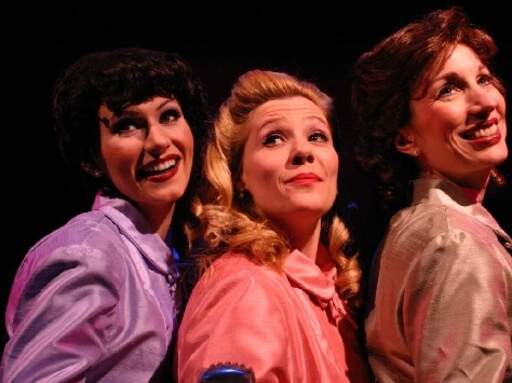 Kelly Meg Brennan, Kathy Weese &amp; Debbie Pappas as Maxene, Patty &amp; Laverne Andrews.