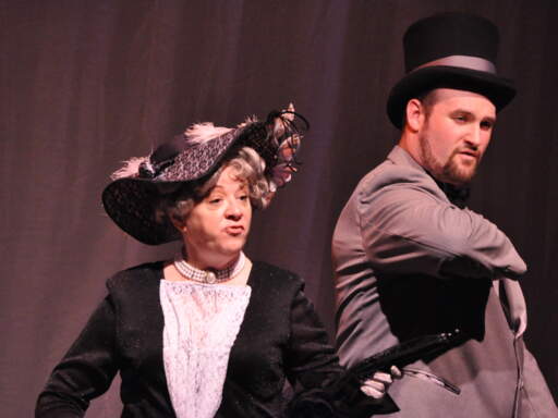 Ellen Horst as Mrs. Higgins with Jeffrey Coyle