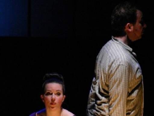 Michele Marie Roberts as Susan &amp; Lou Colaiacovo as Jon in &quot;Therapy&quot;