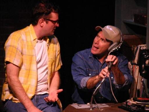 Buddy (Joe Wiens) and Hipockets (Robert Insana)