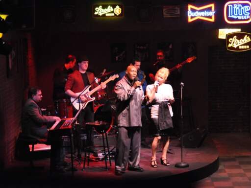 Don Allen Hunley and Terrie George sing Hit the Road Jack