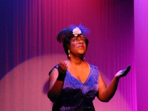 Joyce Carolyn as Ethel Waters singing &quot;Stormy Weather&quot;
