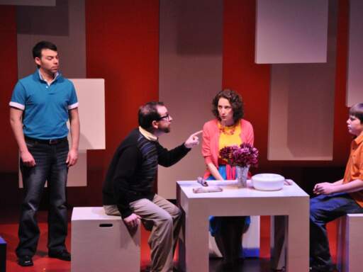 Whizzer, Mendel, Trina and Jason in Jason's Therapy